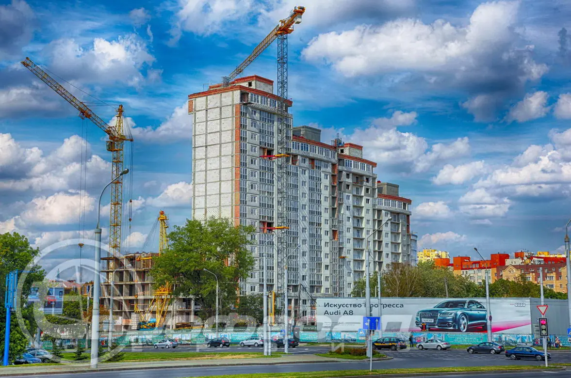 Жилой комплекс Чайковский по адресу Машерова-Тимирязева (Пластиковое остекление)