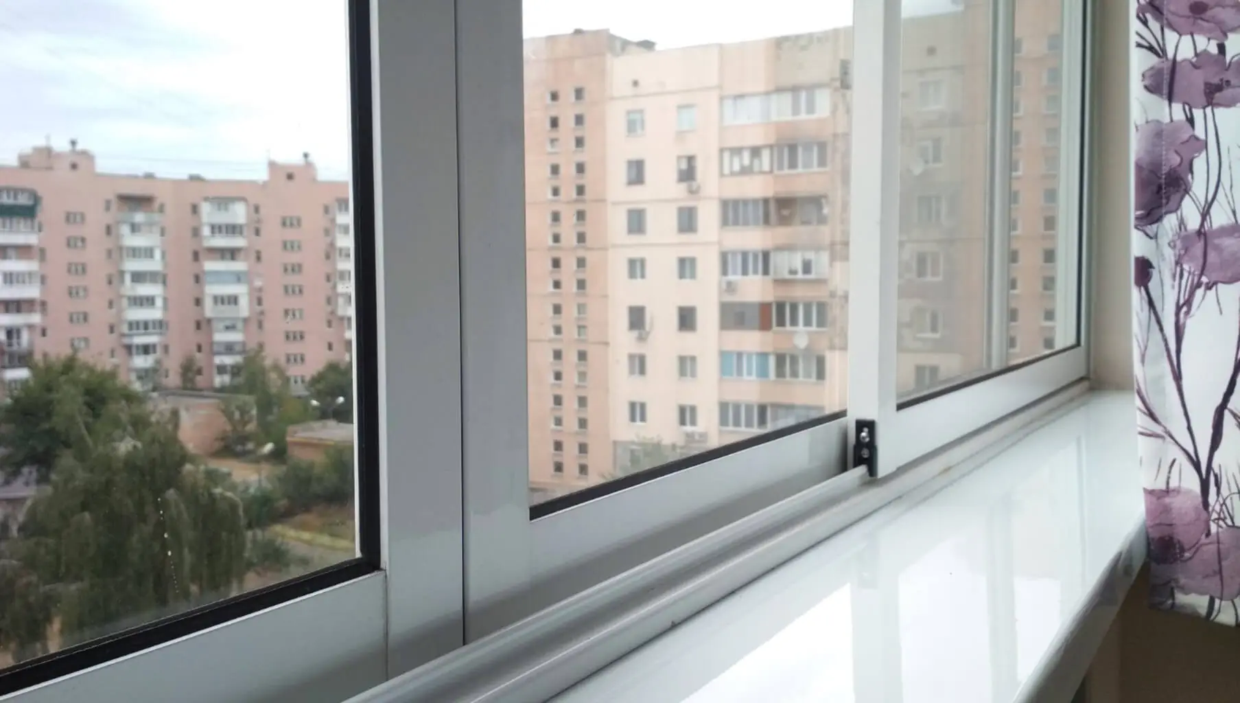 Балконные рамы из алюминия в Минске