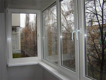 пластиковые балконные рамы