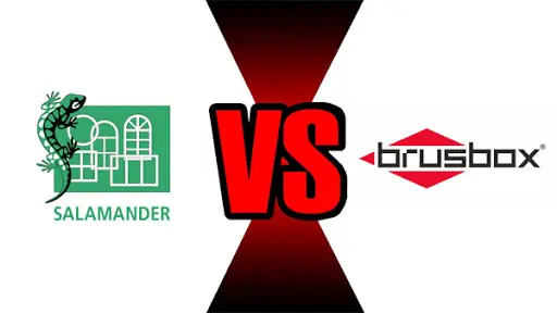 Сравнение профилей Salamander и Brusbox Сравнение профилей Salamander и Brusbox