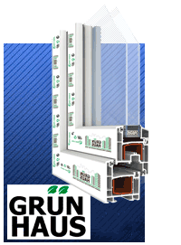 пластиковые окна ПВХ Grünhaus