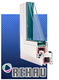 пластиковые окна ПВХ REHAU